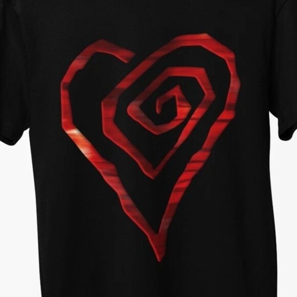 Marilyn Manson Spiral Heart Concert Graphic Unisex T-Shirt 170 - Picture 2 of 5